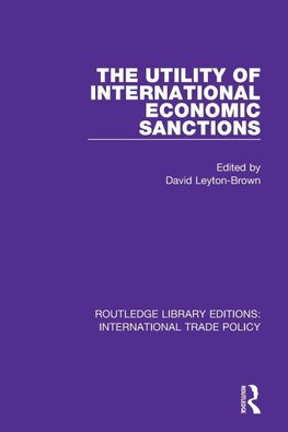 The Utility of International Economic Sanctions