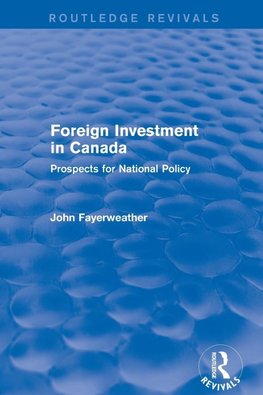 Foreign Investment in Canada