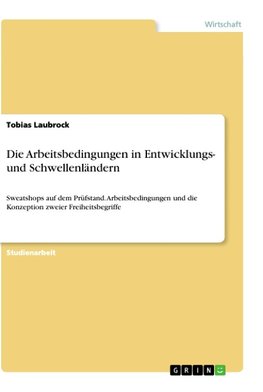 Die Arbeitsbedingungen in Entwicklungs- und Schwellenländern