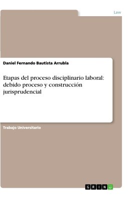 Etapas del proceso disciplinario laboral: debido proceso y construcción jurisprudencial