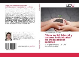 Clima social laboral y valores individuales en trabajadoras sociales