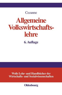 Allgemeine Volkswirtschaftslehre