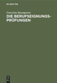 Die Berufseignungs-Prüfungen