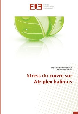 Stress du cuivre sur Atriplex halimus