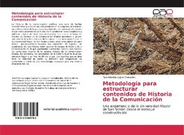 Metodología para estructurar contenidos de Historia de la Comunicación