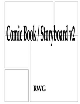 Comic Book / Storyboard v2