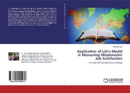 Application of Lim's Model in Measuring Missionaries' Job Satisfaction