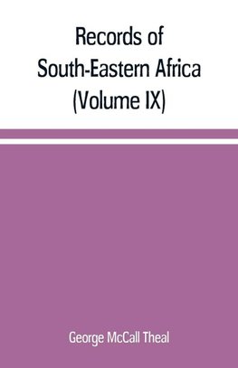 Records of South-Eastern Africa