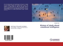 History of study about emotional intelligence