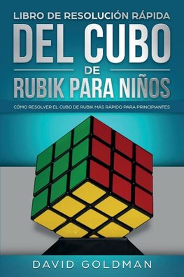 Libro de Resolución Rápida Del Cubo de Rubik para Niños