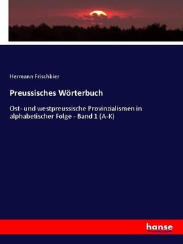 Preussisches Wörterbuch