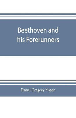 Beethoven and his forerunners