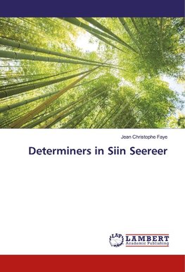 Determiners in Siin Seereer