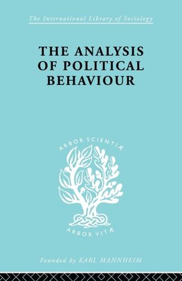 The Analysis of Political Behaviour