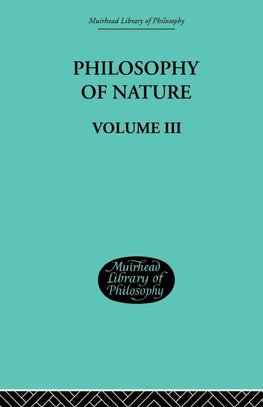 Hegel's Philosophy of Nature