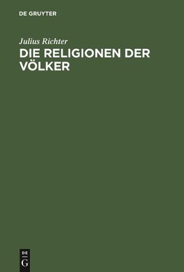 Die Religionen der Völker