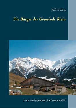 Die Bürger der Gemeinde Riein