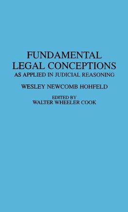 Fundamental Legal Conceptions