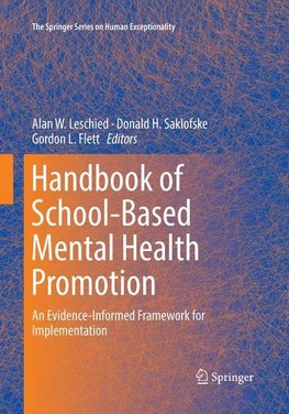 Handbook of School-Based Mental Health Promotion