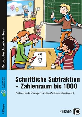 Schriftliche Subtraktion - Zahlenraum bis 1000