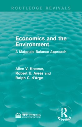 Economics and the  Environment