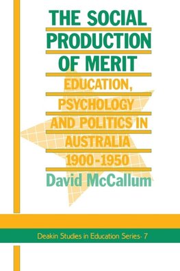 The Social Production Of Merit