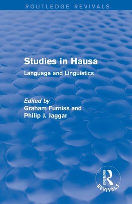 Studies in Hausa