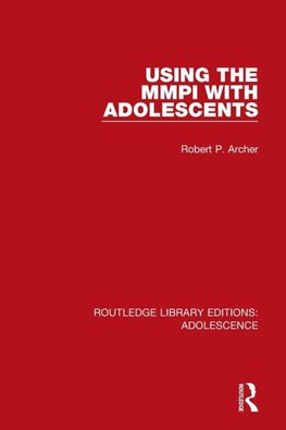 Using the MMPI with Adolescents