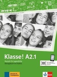 Klasse! A2.1. Übungsbuch mit Audios online