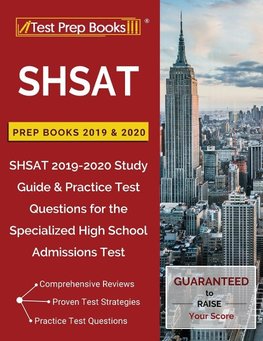 Test Prep Books: SHSAT Prep Books 2019 & 2020