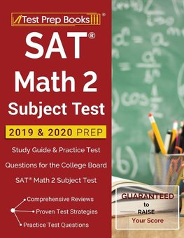 Test Prep Books: SAT Math 2 Subject Test 2019 & 2020 Prep