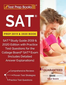 Test Prep Books: SAT Prep 2019 & 2020 Book