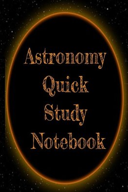 Astronomy Quick Study Notebook