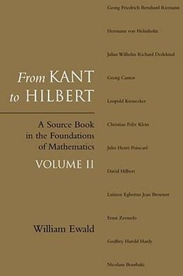 From Kant to Hilbert Volume 2