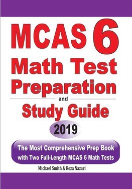 MCAS 6 Math Test Preparation and Study Guide