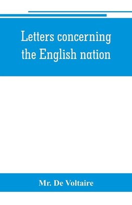 Letters concerning the English nation