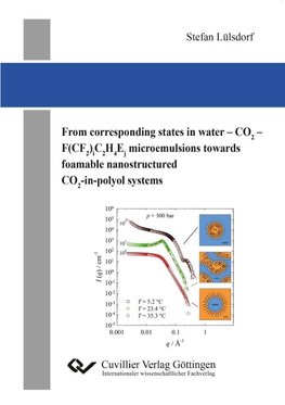 From corresponding states in water - CO2 - F(CF2)iC2H4Ej microemulsions towards foamable nanostructured CO2-in-polyol systems