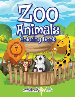 Zoo Animals Coloring Book