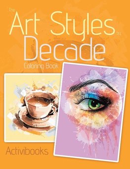 The Art Styles by Decade Coloring Book