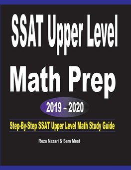 SSAT Upper Level  Math Prep  2019 - 2020