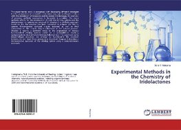 Experimental Methods in the Chemistry of Iridolactones