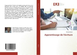 Apprentissage de l'écriture