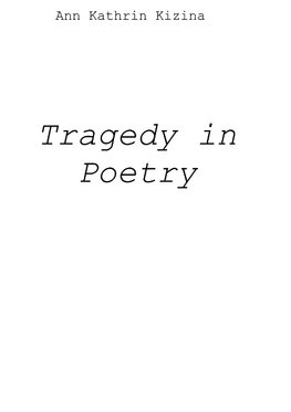 Tragedy in Poetry