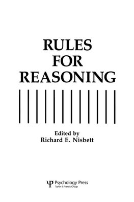 Rules for Reasoning