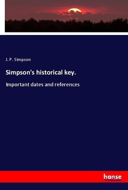 Simpson's historical key.