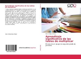 Aprendizaje significativo de las tablas de multiplicar