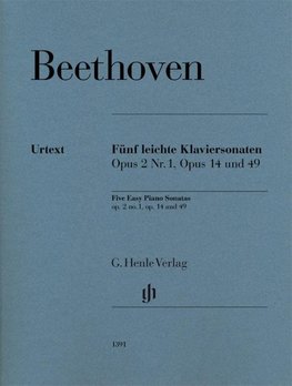 Fünf leichte Klaviersonaten op. 2 Nr. 1, op. 14 und op. 49