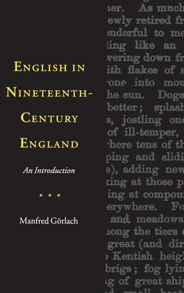 English in Nineteenth-Century England