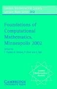 Foundations of Computational Mathematics, Minneapolis 2002