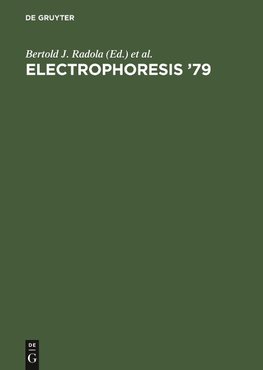 Electrophoresis '79